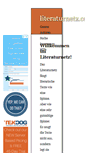 Mobile Screenshot of literaturnetz.org
