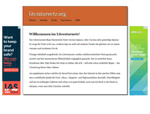 Tablet Screenshot of literaturnetz.org